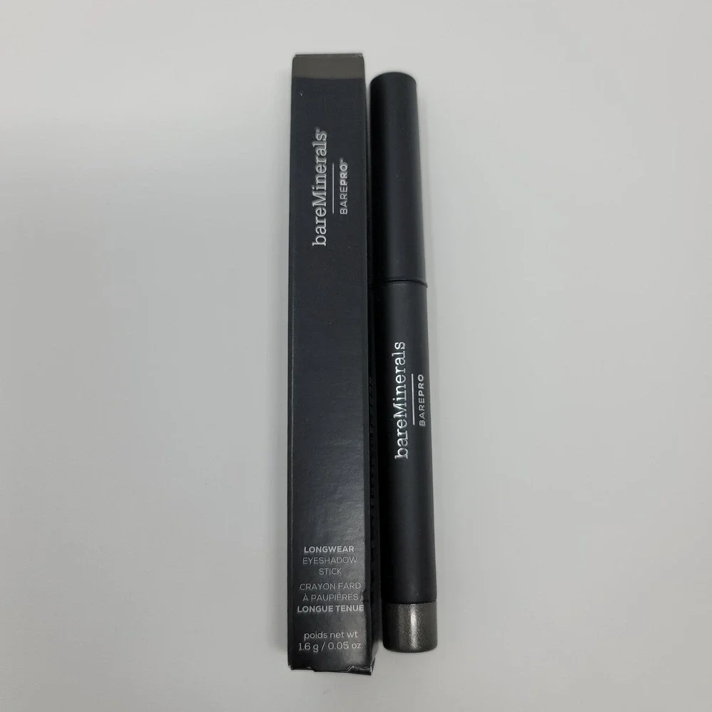 BareMinerals BarePro Longwear Eyeshadow Stick Crayon Glistening Graphite 0.05 Oz